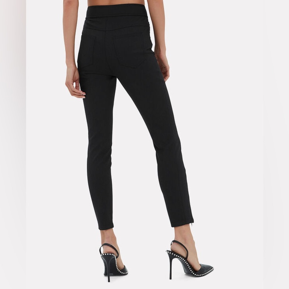 ALEXANDER WANG High Waist Snap Ponte Leggings Size 8 - Picture 4 of 7